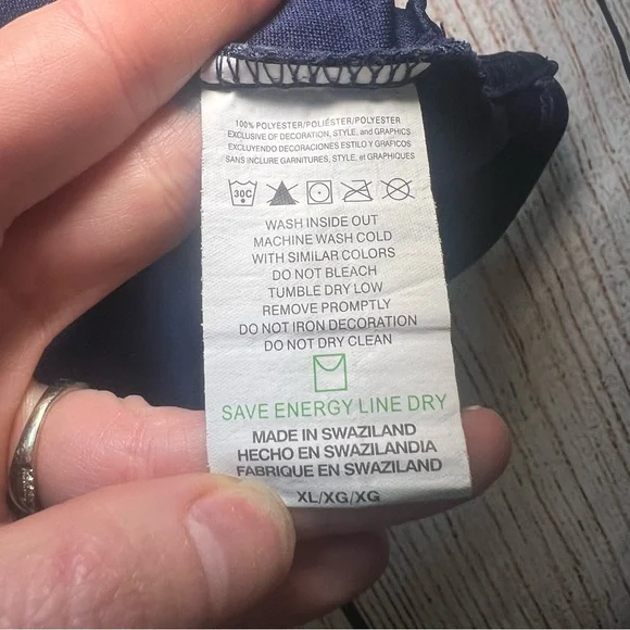 Tampa Bay Rays Majestic Mens Polo Golf Shirt Blue Striped Size XL MLB Sportswear - Picture 7 of 10